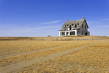 House in Ceylon on Highway 377, Saskatchewan, Canada