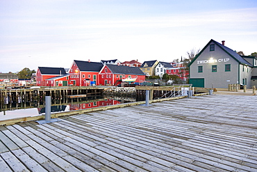 View of Lunenburg Harbour, Nova Scotia, Canada