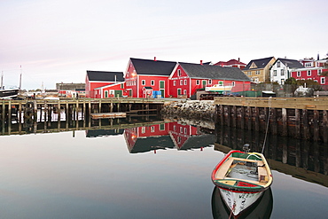 View of Lunenburg Harbour, Nova Scotia, Canada