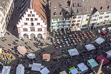 View from the Cathedral to the Cathedral Square, Elevated view