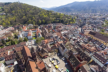 View from the Cathedral to the Cathedral Square, Elevated view