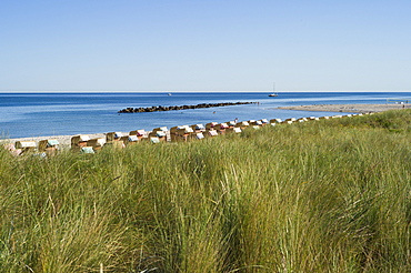 A view of the Baltic Sea resort of Wustrow