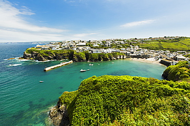 The fishing village of Port Isaac (Cornwall, England)