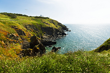 Lizard Point, the southernmost point of England in Cornwall