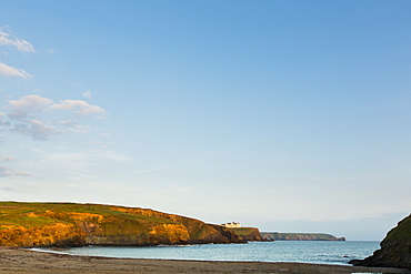 The coastline of Gunwalloe (Cornwall, England)