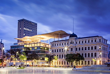 The Rio Art Musuem (Museu de Arte do Rio) (MAR), Praca Maua in the new Porto Maravilha district, prepared for the 2016 Olympics, Rio de Janeiro, Brazil, South America