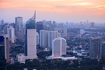 Skyline, Jakarta, Indonesia, Southeast Asia