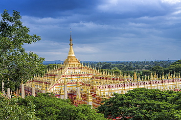 Thanboddhay (Thambuddhei) Paya Buddhist temple, Monywa, Sagaing, Myanmar (Burma), Southeast Asia