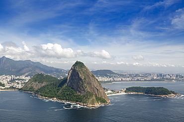 Sugar Loaf and Guanabara Bay, Rio de Janeiro, Brazil, South America