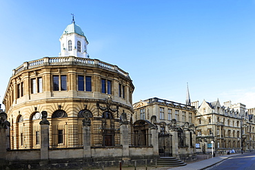 The Sheldonian Theatre by Christopher Wren, Oxford, Oxfordshire, England, United Kingdom, Europe