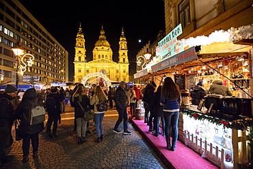 Christmas markets, Budapest, Hungary, Europe