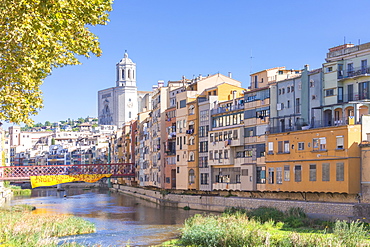 Eiffel Bridge, Girona, Catalonia, Spain, Europe