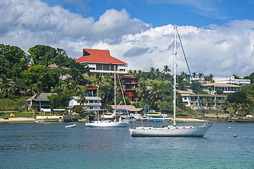 The harbour of Port Vila, Efate, Vanuatu, Pacific