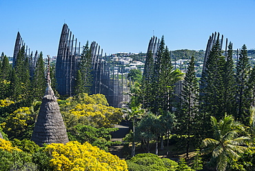 Jean-Marie Tjibaou Cultural Centre, Noumea, New Caledonia, Pacific