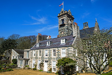 La Seigneurie house and gardens, Sark, Channel Islands, United Kingdom, Europe