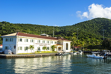 National Park office in Cruz Bay, St. John, Virgin Islands National Park, US Virgin Islands, West Indies, Caribbean, Central America