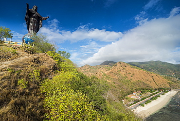 Cristo Rei of Dili statue, Dili, East Timor, Southeast Asia, Asia