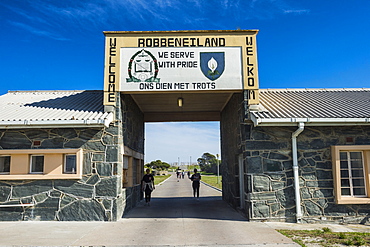 Entrance to Robben Island, UNESCO World Heritage Site, South Africa, Africa