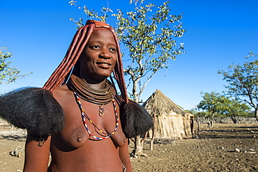 Himba woman, Sesriem, Kaokoveld, Namibia, Africa