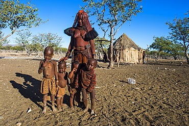 Himba woman, Sesriem, Kaokoveld, Namibia, Africa