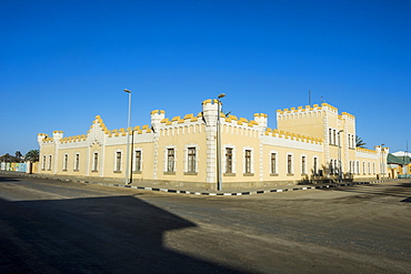 Old German fort, Swakopmund, Namibia, Africa