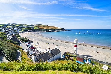 Beach of Port Erin, Isle of Man, crown dependency of the United Kingdom, Europe