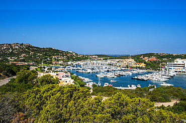 The bay of Porto Cervo, Sardinia, Italy, Mediterranean, Europe