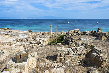 Archaeological site of Tharros, Sardinia, Italy, Mediterranean, Europe