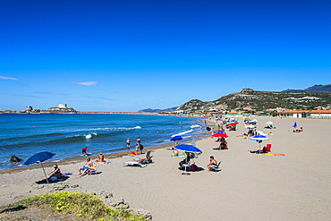 Beach of La Caletta, east coast of Sardinia, Italy, Mediterranean, Europe