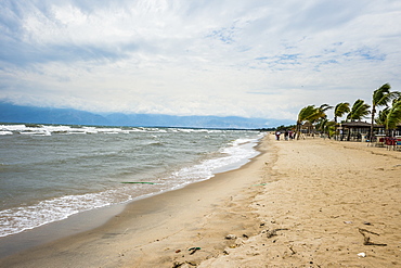 Beach on the shores of Lake Tanganyika, Bujumbura, Burundi, Africa