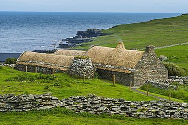 Historic Croft House Museum, Shetland Islands, Scotland, United Kingdom, Europe