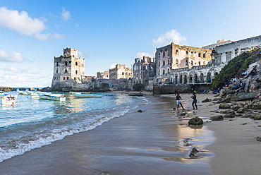 The old Italian harbour of Mogadishu, Somalia, Africa