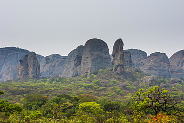 Black Rocks at Pungo Andongo, Malanje province, Angola, Africa