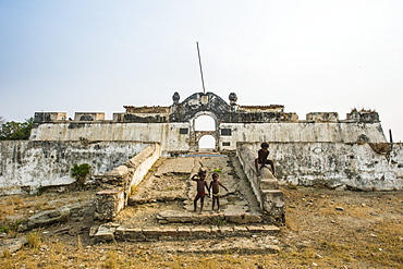 The fortress of Massangano, Cuanza Norte, Angola, Africa