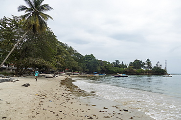 Beach in Cape Esterias, Gabon, Africa