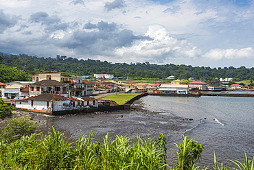 View over Luba, island of Bioko, Equatorial Guinea, Africa