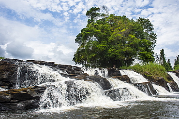 Lobe waterfalls, Kribi, Cameroon, Africa