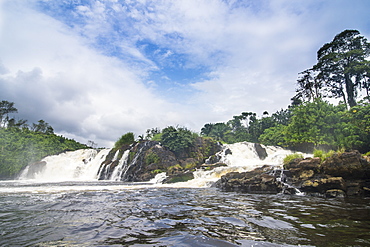 Lobe waterfalls, Kribi, Cameroon, Africa