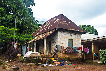 Colonial German house, Foumban, Cameroon, Africa