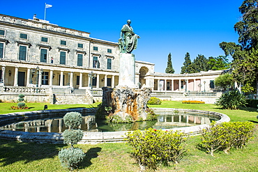 Saint George Palace, old town of Corfu, Ionian Islands, Greek Islands, Greece, Europe