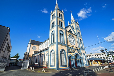 Saint Peter and Paul Basilica, UNESCO World Heritage Site, Paramaribo, Surinam, South America