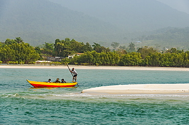 Two Mile Beach, Sierra Leone, West Africa, Africa