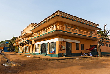 Portuguese architecture, Bissau, Guinea Bissau, West Africa, Africa