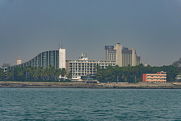 Skyline of Conakry, Republic of Guinea, West Africa, Africa