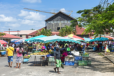 Market of Saint Laurent du Maroni, French Guiana, Department of France, South America