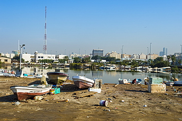 The fish market of Jeddah, Saudi Arabia, Middle East