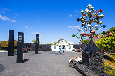 Volcano House, Cesar Manrique Foundation, Tahiche, Lanzarote, Canary Islands, Spain, Atlantic, Europe