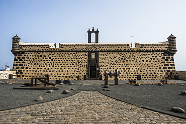 Contemporary art museum in castle Sao Jose, Arrecife, Lanzarote, Canary Islands, Spain, Atlantic, Europe