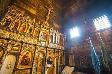 Interior of the Church of the Holy Spirit, UNESCO World Heritage Site, Rohatyn, Ukraine, Europe