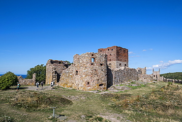 Hammershus Castle ruins, Bornholm, Denmark, Scandinavia, Europe